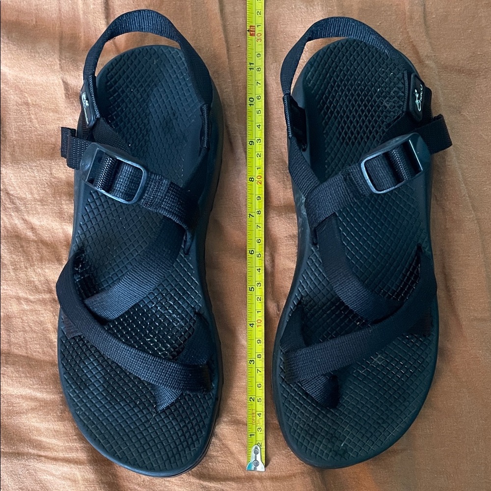 Chaco Black Adjustable Sandals